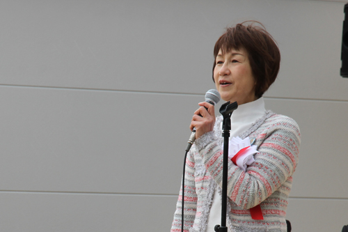 「この施設は長門市の財産であり、市民にとっても財産。皆さんと協力して新しい長門を作っていきたい」と岩本理事長