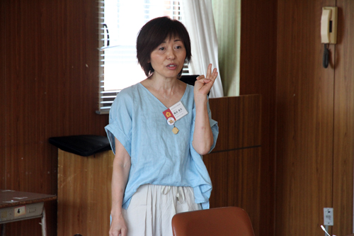 講師を務めたのは東京おもちゃ美術館の橘高さん