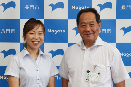 平成27年9月から3年間の任期を全うする大迫隊員。向津具地区に大きな影響を与えた