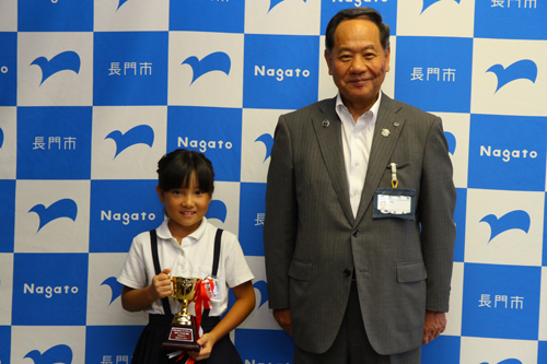 全国で１０人しか出場できない全国大会への切符を手にした小田さん