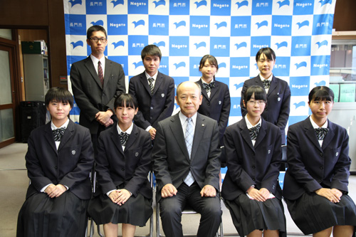 全国大会に出場する生徒の皆さん