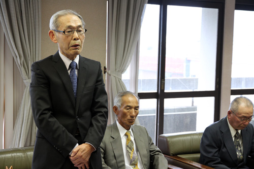 「住民に満足してもらえるよう適正な管理に努めたい」と木下理事長