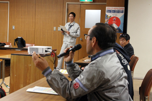 参加した住民から質問や意見が寄せられた