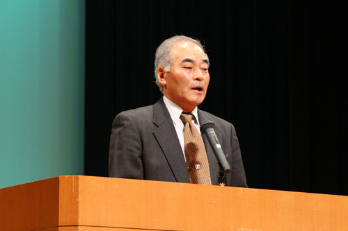 主催の地域文化育成事業実行委員会　山本幸範実行委員長