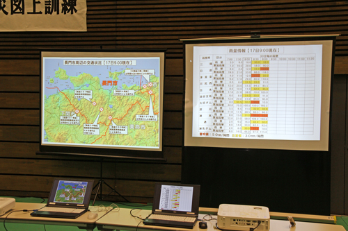 刻々と変化する気象情報や災害状況