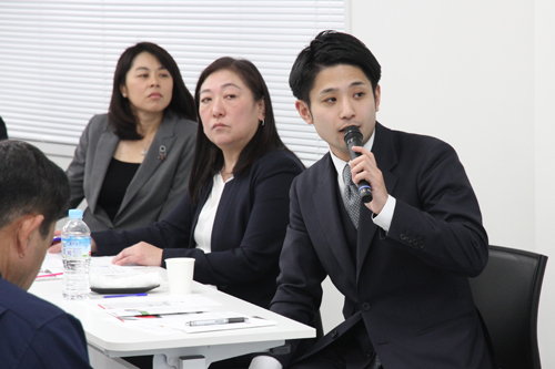 ホテル楊貴館の岡藤明史専務は食をテーマにしたツアー企画を紹介