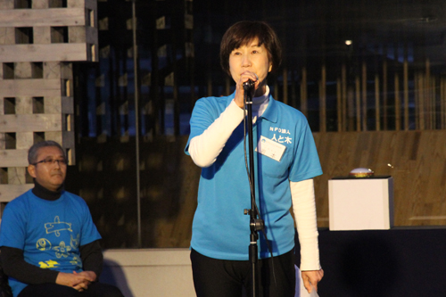 「誰もが楽しみ、癒され、コミュニケーションが取れる場所に」と岩本理事長