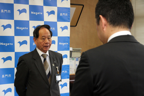 「県のノウハウをしっかり市に伝達してほしい」と大西市長