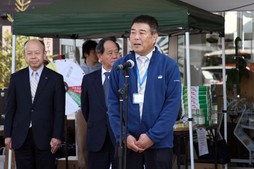 「お客様をしっかりおもてなししたい」と村田駅長