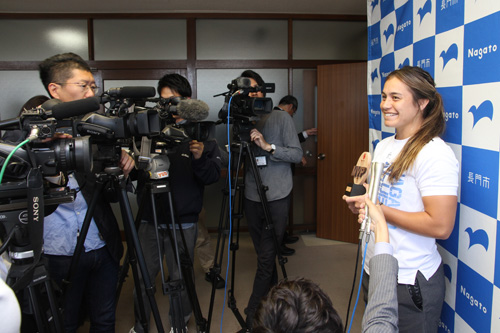 大会ＭＶＰに選ばれたタイシャ・イケナシオ選手