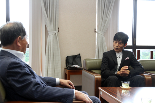 上田選手は「走れる間は走っていきたい」と語った