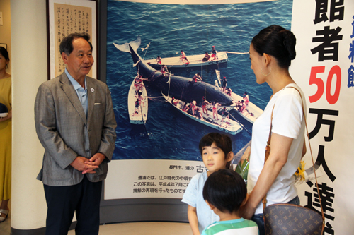 「国指定の文化財140点など貴重な資料を見てほしい」と大西市長