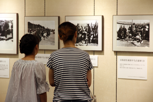 ルネッサながと文化情報ギャラリーで「引揚港・仙崎展」が始まりました