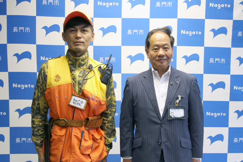 3年間の任期を終えた中野隊員