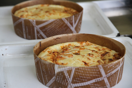 ブラジル料理のトルタディピッツァ