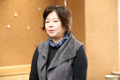 岡藤さんは「みんなが安心して過ごせるように市内企業もワンチームとなって支えていけたら」と述べる