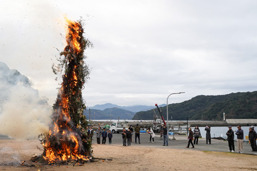 大日比地区で約200年以上続く伝統行事