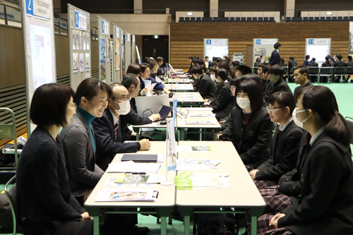 高校生が地元企業を知る貴重な機会として定着してきた