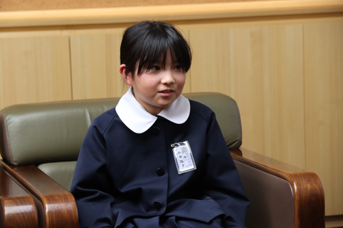 小田さんは「ベストスコアを更新し、優勝を目指したい」と抱負を語る