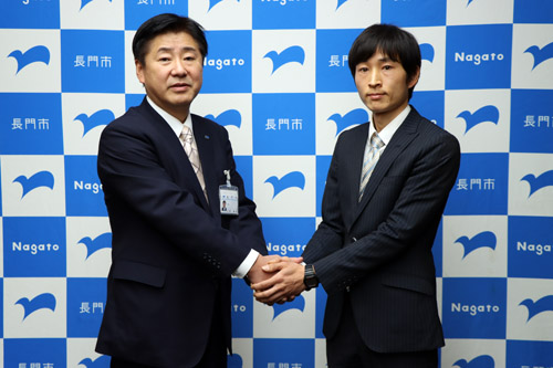 宇津賀地区の一ノ枝隊員が３月末で退任