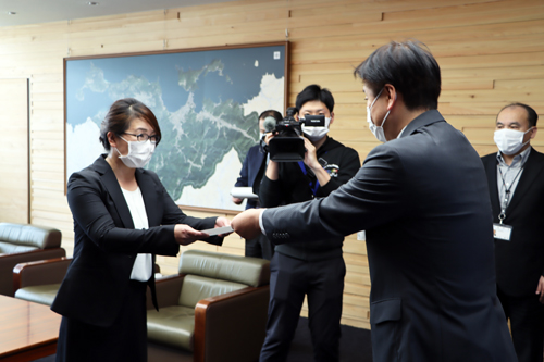 川端さんは子ども会育成連絡協議会の理事など経験豊富