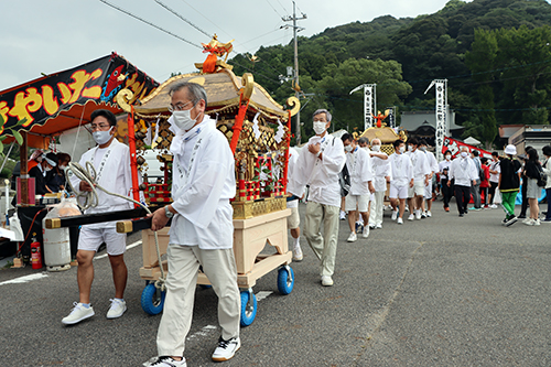 毎年9月16日に開催される三隅八幡宮秋季例大祭