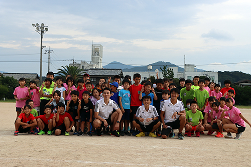 この陸上教室は３年目、３回目の開催となります