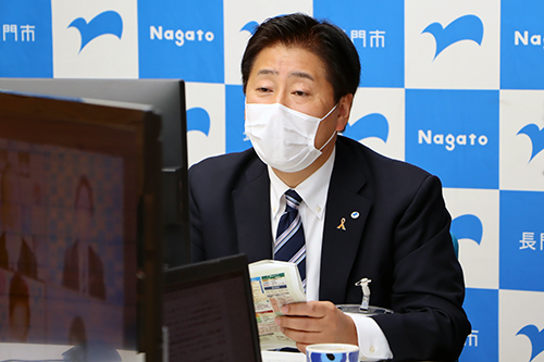 サテライトオフィスの整備やワーケーションにより関係人口を増やしたいと話す江原市長