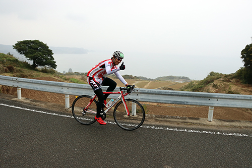 コース終盤には東後畑の棚田も通過