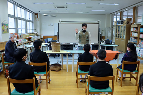 命の大切さをうったえたハンターの中野博文さん
