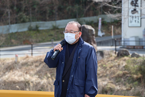 「地域一丸となって歓迎したい」と俵山スポーツ活用方策協議会の三浦さん