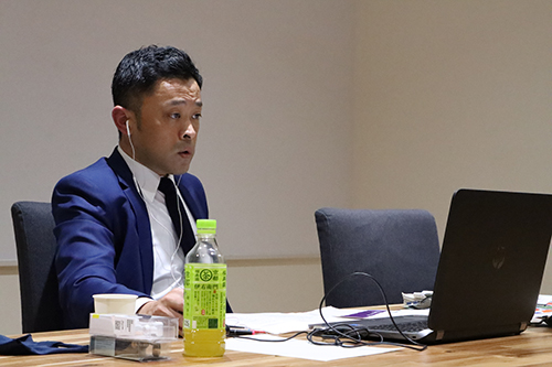 育児休業を利用した矢野先生、子育てを通じての気づきや苦労なども語ってくれました