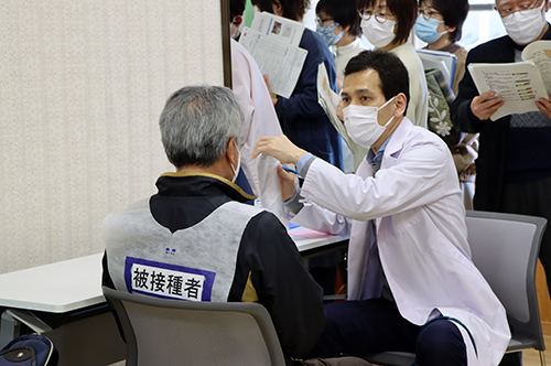 医師による予診