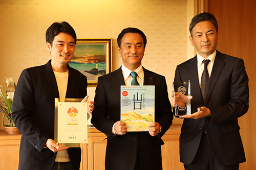 地域・事業者・行政が一体となった取組が評価された。受賞を機に長門湯本温泉から、次世代に向けた前向きな取組を発信していく。