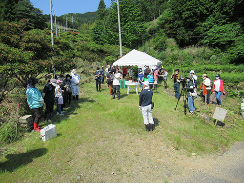 地域住民やボランティアら約６０人が参加