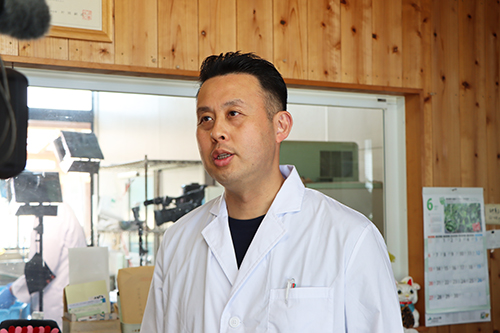 「おいしい料理や食材を提供して、命が無駄にならないように利活用できれば」と話す藤木代表