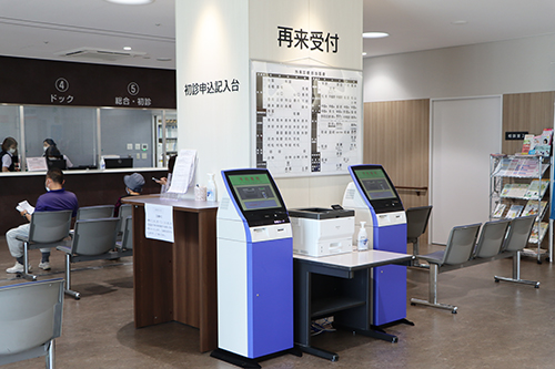 待合ホールも一新されている