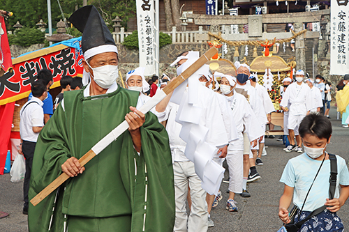 毎年9月16日に開催される三隅八幡宮秋季例大祭