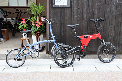 見た目もおしゃれで魅力的な自転車。