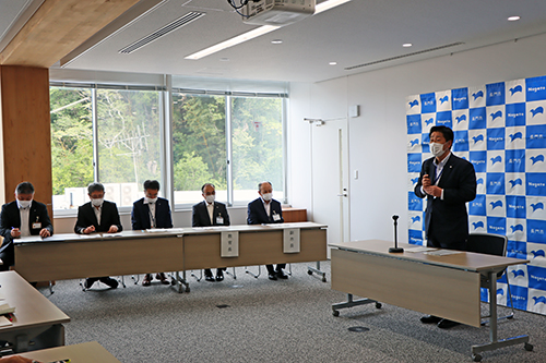 市民のいのちと生活を守るまちづくりに向け、市では１１のプロジェクトチームが進行している