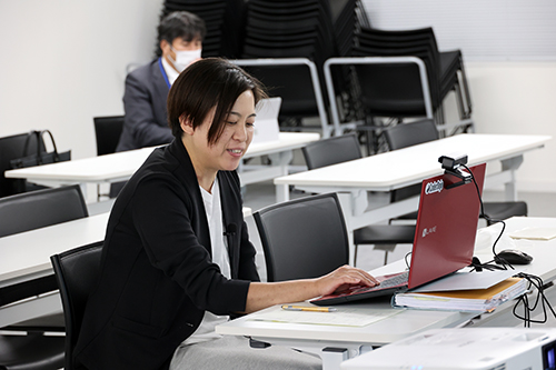 事例を紹介する長門Ｎセンターの岩本センター長