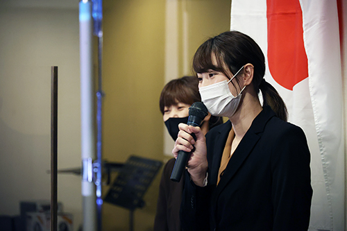 現役生活を振り返る奥村選手