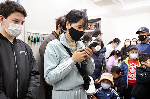 自分の携帯電話から火災の通報体験