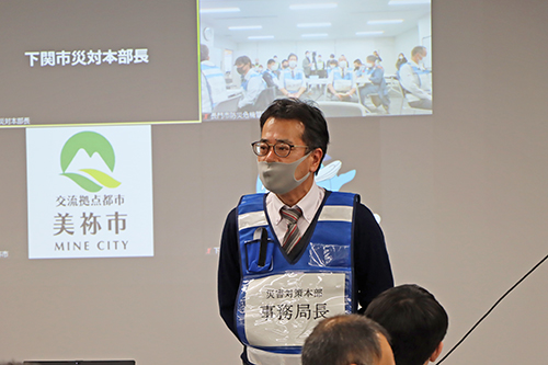 小林事務局長は「災害は待ってはくれない。日ごろからもしもの事態に備えることが大切」と話す