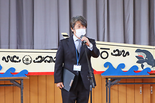 前田憲明校長は「鯨唄は変えてはならない不易なもの」と語る
