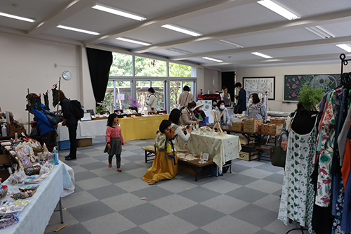 物販のお店が出店