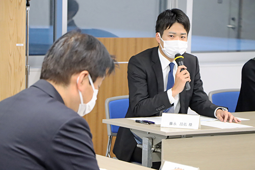 若者目線ならではの課題について話し合われた