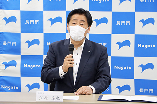 「市の雇用拡大、地域活性化に期待している」と江原市長