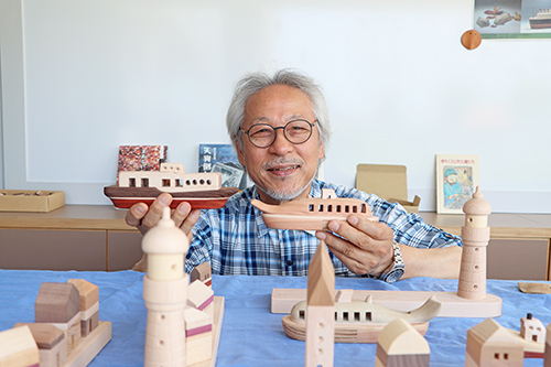 工房「杜の舟」主宰の内野筑豊さん