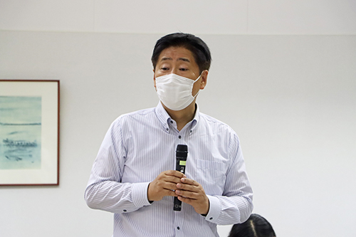 「忌憚のないご意見をぜひ聞かせてほしい」と江原市長